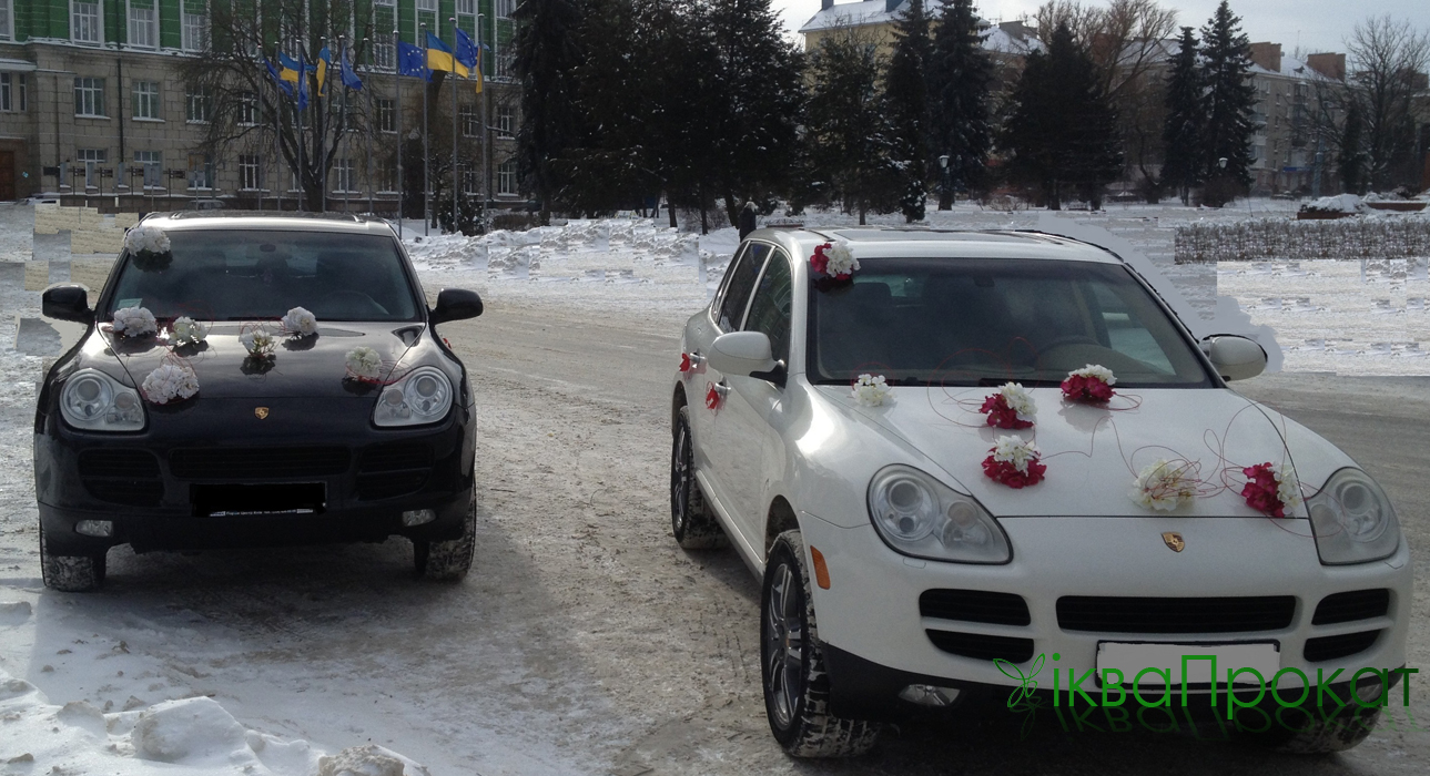 Porsche Cayenne авто ан весілля