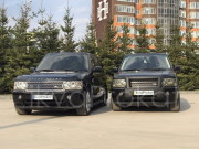 чорні джипи Range Rover