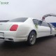 Bentley білий лімузин на весілля