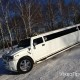 білий лімузин Hummer H2