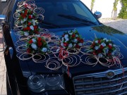 квіти з ротангом прикраси декор на авто