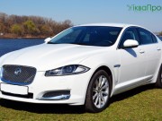 прокат білого jaguar-xf ягуара