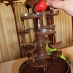 шоколад на фруктовий стіл