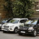 святковий кортеж Mercedes-Benz GL 450